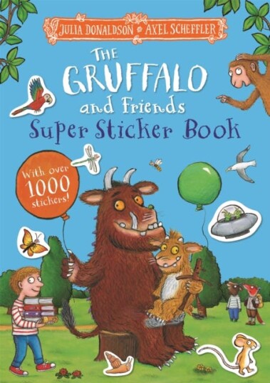 The Gruffalo And Friends Super Sticker Book Av Julia Donaldson
