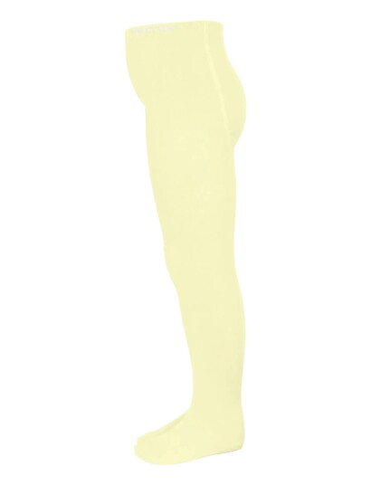 Melton Cotton Tights   Yellow   56/62