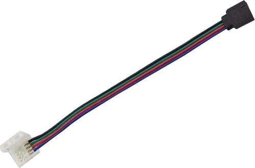 Fleksibel hunnplugg til RGB strip 12V / 24V