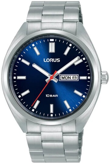 Lorus Herreklokke RH365AX9 Classic Blå/Stål Ø41 mm Lorus Herreklokke RH365AX9 Classic Blå/Stål Ø41 mm