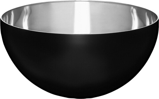 Maku Kitchen Life Rustfri skål 24 cm Svart
