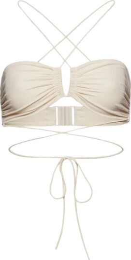 Magda Butrym Dame Svømmetøy Beige S,