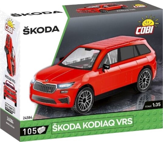 Cobi Skoda Kodiaq Modellbil Byggesett 105 deler