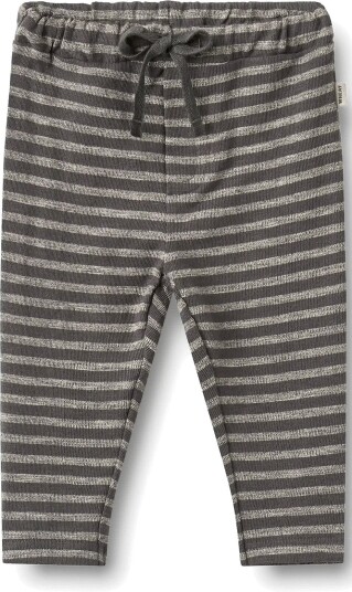 Wheat Jersey Pants Manfred DARK CHARCOAL STRIPE 86
