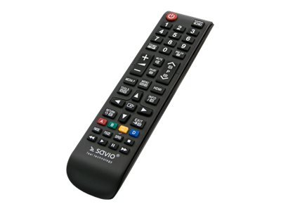 Savio Rc-07 - Universal Fjernkontroll - Infrarød - Svart