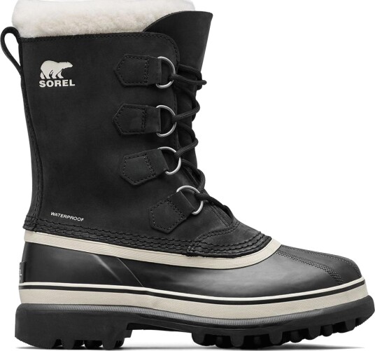 Sorel Wmn's Caribou™ WP Black/Stone 37 Sorel Wmn's Caribou™ WP Black/Stone 37