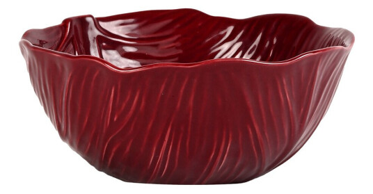Byon Fruity skål veggie medium 20 cm vinrød Byon Fruity skål veggie medium 20 cm vinrød