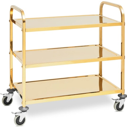 Royal Catering Serveringsvogn 3 hyller Royal Catering opptil 240 kg hyller: 89,5 x 49,5 cm RCSW 3.1G