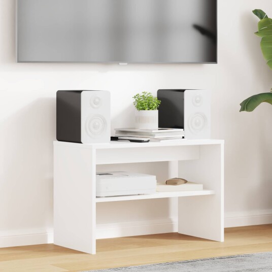  TV skap Hvit 60 x 30 x 40 cm Konstruert tre