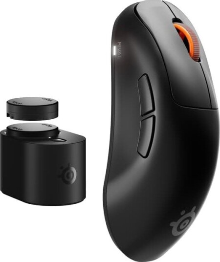 SteelSeries Rival Pro Trådløs Gamingmus Optisk Svart