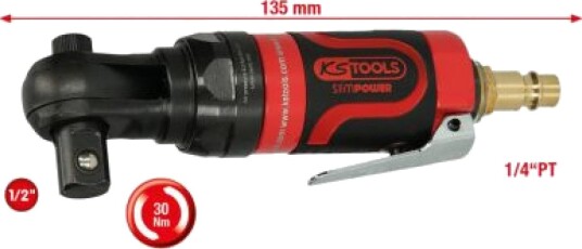 Ks Tools 515.5515 Trykkluftskralleskrutrekker 400g DIN 3120 ISO 1174