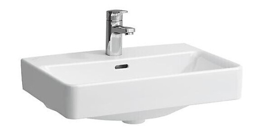 Laufen Pro S Møbelservant 55x38 cm, m/1 bl.hull, Hvit med LCC