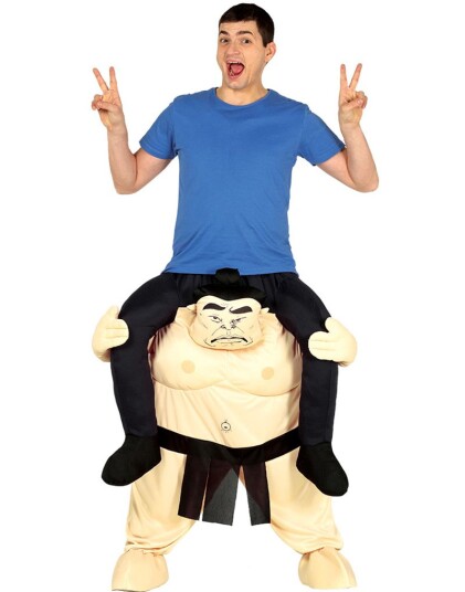 Sumobryter Piggyback Rideon Kostyme Sumobryter Piggyback Rideon Kostyme