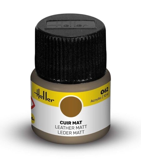 Heller Akryl No 62 Leather - Matt 12ml