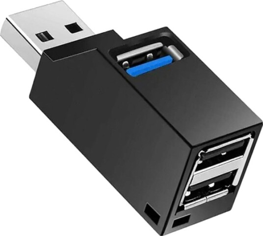 Usb-Hub Atl Ak337 Usb 3.0 Svart