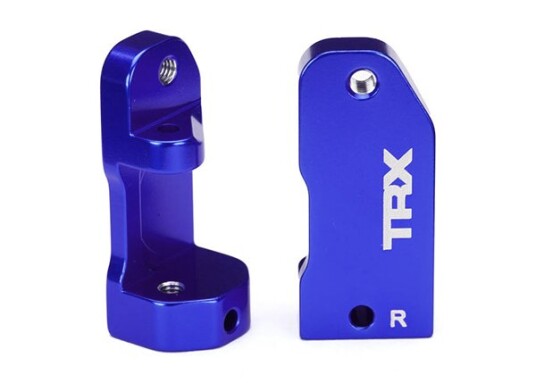 Traxxas 3632A 30° Caster Blocks Blue Rustler/Stampede Traxxas 3632A 30° Caster Blocks Blue Rustler/Stampede