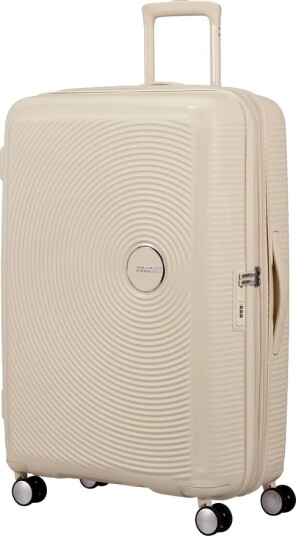 American Tourister Soundbox Spinner Koffert 71,5-81L, Coconut Sand
