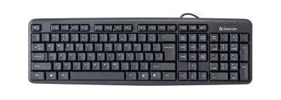 Defender Element Hb-520 Keyboard Wired Black Uk (45518) Defender Element Hb-520 Keyboard Wired Black Uk (45518)
