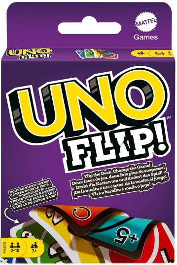 Mattel UNO Flip Kortspill for 2-10 Spillere - Strategi og Humor Mattel UNO Flip Kortspill for 2-10 Spillere - Strategi og Humor