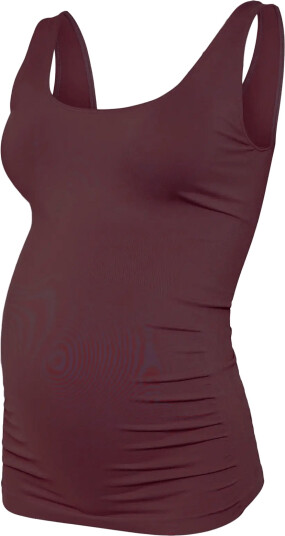Mamalicious Mlheal Tank Top Noos A. Burgundy ONE SIZE