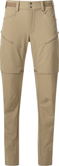 Bergans Women"s Convertible Zip-Off Softshell Pants Warm Sand 36 Bergans Women"s Convertible Zip-Off Softshell Pants Warm Sand 36