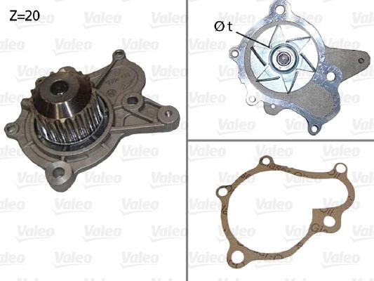 VALEO 506922 Vannpumpe VALEO 506922 Vannpumpe