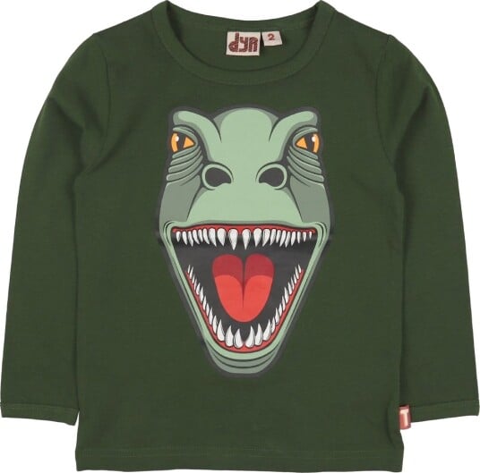 DYR Genser DYR Brøl Grønn m. Dinosaur DYR 4 år 104 Genser