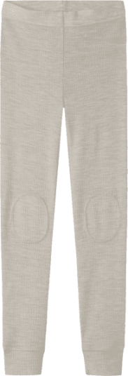 Name It Nknwax Wool Rib leggings til barn Nacreous Cloud