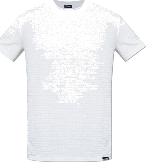 Dsquared2 Herre Topper Hvit XL, Dsquared2 Herre Topper Hvit XL,
