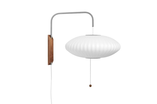 HAY Nelson Saucer Vegglampe Liten Hvit M. Ledning HAY Nelson Saucer Vegglampe Liten Hvit M. Ledning