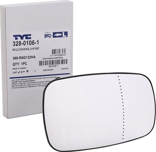 Speilglass, ytterspeil TYC 328-0106-1