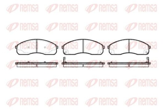 Bremseklosser REMSA 0821.12 Bremseklosser REMSA 0821.12