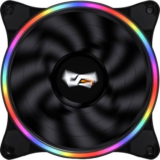 DarkFlash D1 RGB PC-vifte 120mm 1200 RPM Svart