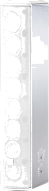 JBL Cbt Passiv Kolonnehøyttaler M/8 Stk 2" Elementer, Hvit