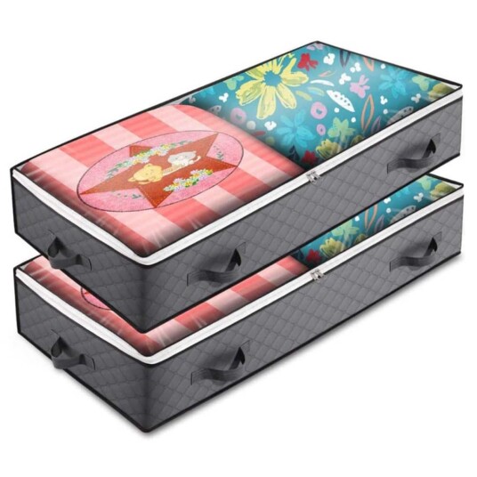 2 Pack Sengeoppbevaring Oppbevaring under sengen 2 Pack Sengeoppbevaring Oppbevaring under sengen