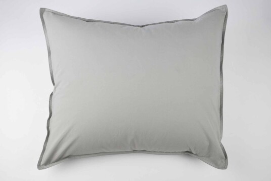 Scandinavian Bedding Putevar børstet percale Grå 50 x 60 Bomull Grå