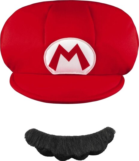Nintendo Super Mario Lue og Bart Kostyme Barn