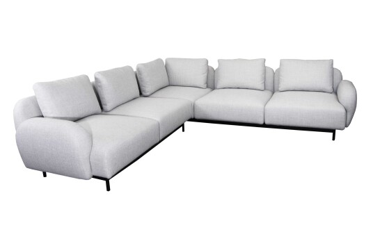 Cane-line Aura hjørnesofa Light grey Grå Cane-line Aura hjørnesofa Light grey Grå