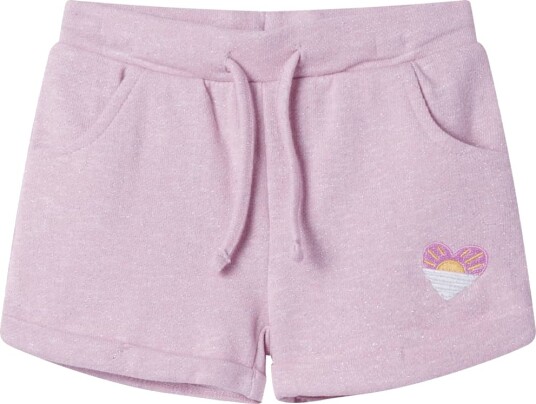 Barneshorts med snor blandet lilla 116