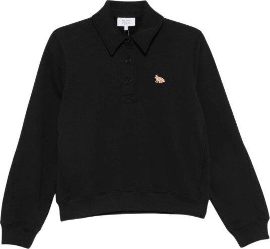 Maison Kitsuné Dame Topper Svart M,