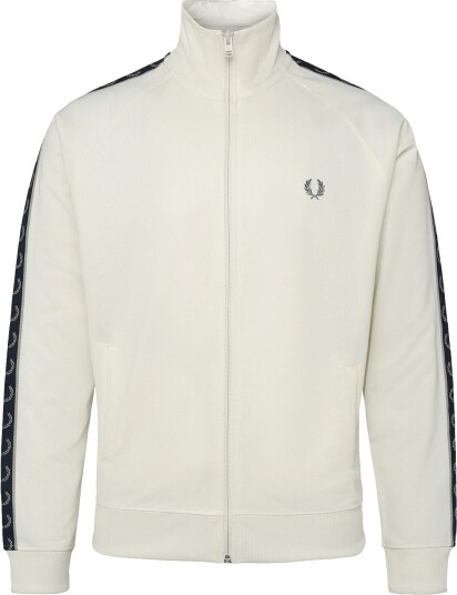 Fred Perry Contrast Tape Track Jkt   ECRU   XS