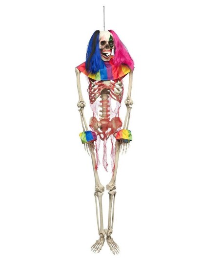 Hengende Klovne Skjelett 160 cm Dekorasjon