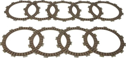 Belegglamellsett, kopling 4 RIDE TCS5638