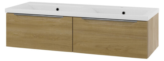 Linn Bad Mari D45 Servantskap med 1 Skuff Eik / 120cm Dobbel 2
