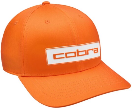 Cobra Tour Tech Caps Oransje/hvit