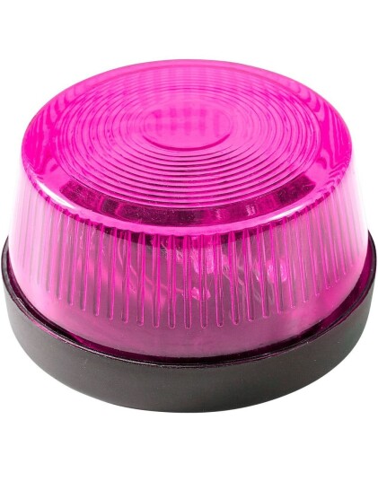 Blinkende Rosa Varsellys med Lyd Blinkende Rosa Varsellys med Lyd