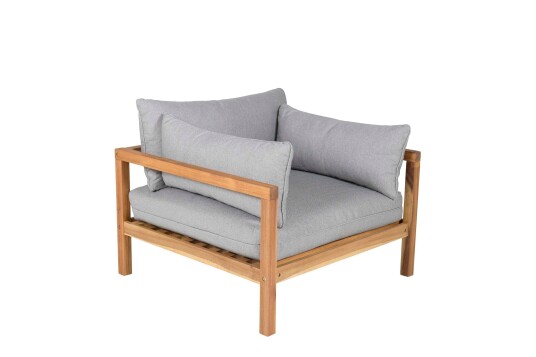 Venture Design Marion lounge lenestol Natur/grå Grå