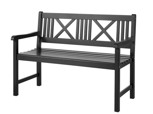 Cinas Rosenborg 2-seter sofa Svart Mahogny Svart