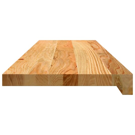 2 Stk Lysebrun 90x30x2cm Heltre Eik 2 Stk Lysebrun 90x30x2cm Heltre Eik