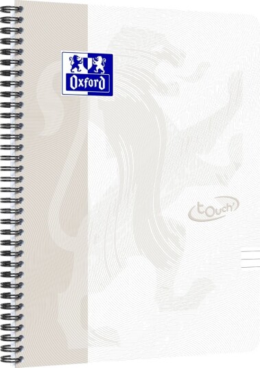 Oxford Notatbok Oxford Touch A4+ 90g lin Stone Oxford Notatbok Oxford Touch A4+ 90g lin Stone